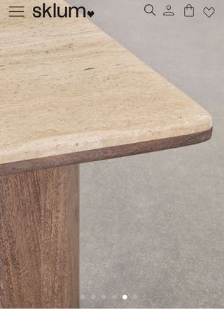 Mesa centro Casilda Sklum 110x70