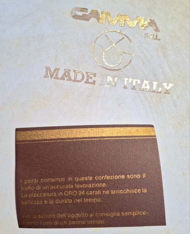 Caffè Gamma oro 24k - 6 tazzine