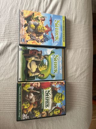 Shrek DVD (3 películas)
