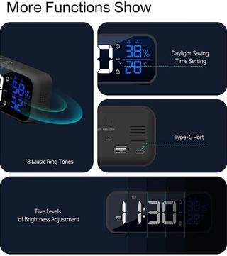 NUEVO Despertador Digital LED