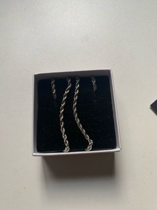 Cordón de plata marca DVRK