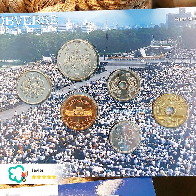 Monedas de Hiroshima, Japón