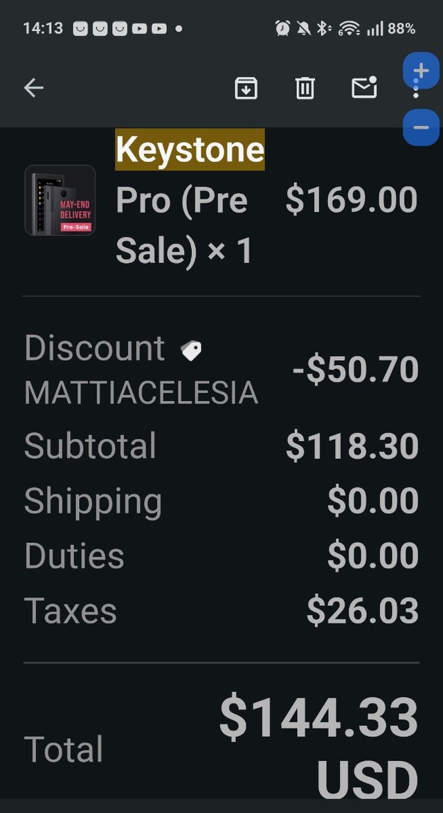 Keystone Pro(non e il 3 pro ma è il modello prima)