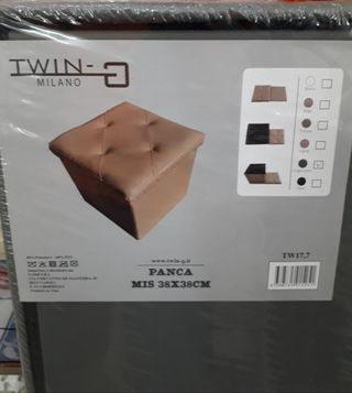 Panca WIN-G Beige 38x38cm