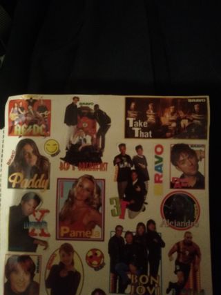 Pegatinas revista bravo