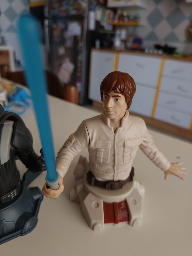 Statuine Star Wars Kinder - Darth Vader & Luke