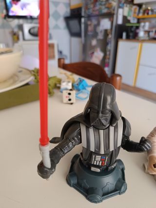 Statuine Star Wars Kinder - Darth Vader & Luke