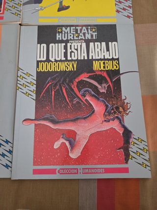 4 cómics de los años 80 colección Humanoides