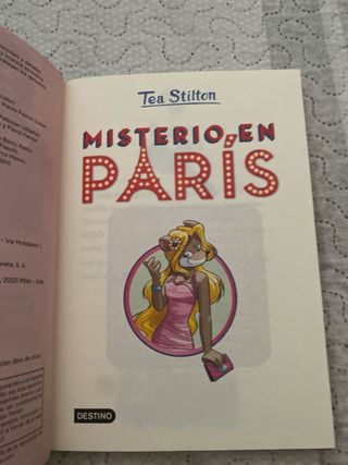 Misterio en París: Tea Stilton 4