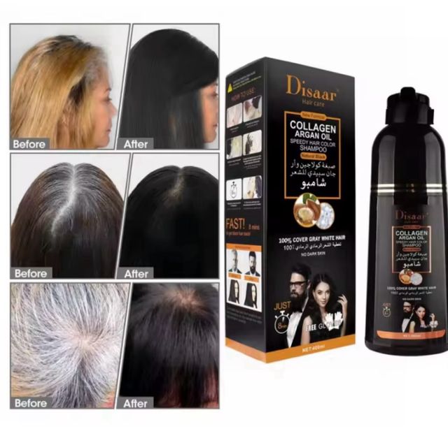 Champú tinte Disaar negro