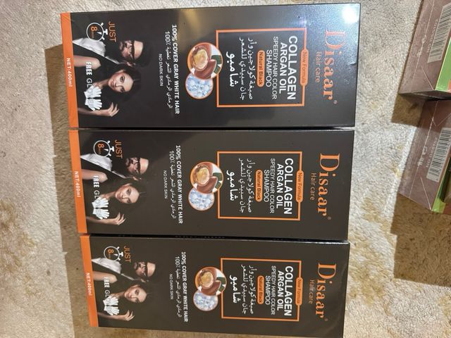 Champú tinte Disaar negro