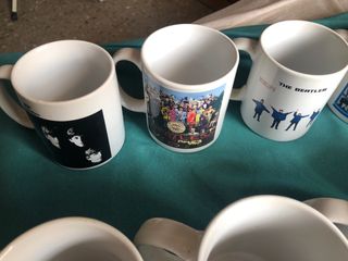 15 Tazas Beatles Vintage