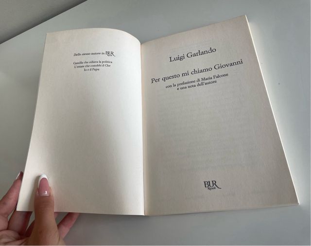 Garlando - per questo mi chiamo Giovanni (libro)