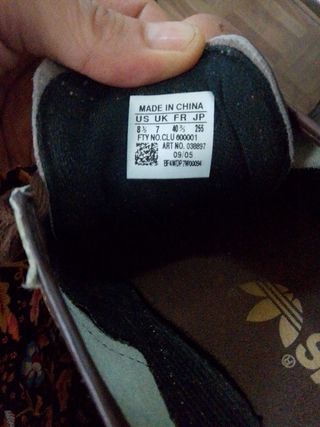 Zapatillas Adidas doradas