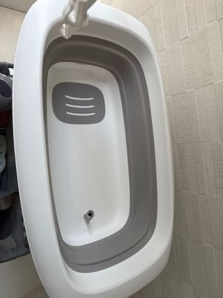 Bañera twistshake Bebé Plegable + Soporte