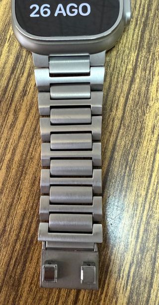 Brazalete Magnético Titanio Apple Watch 49mm