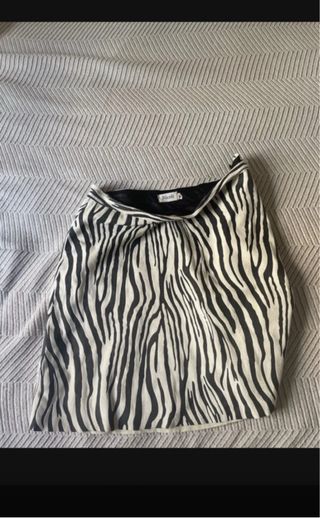 Mini Falda Zebra Nícoli