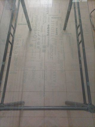 Cristal mesa Love Ikea