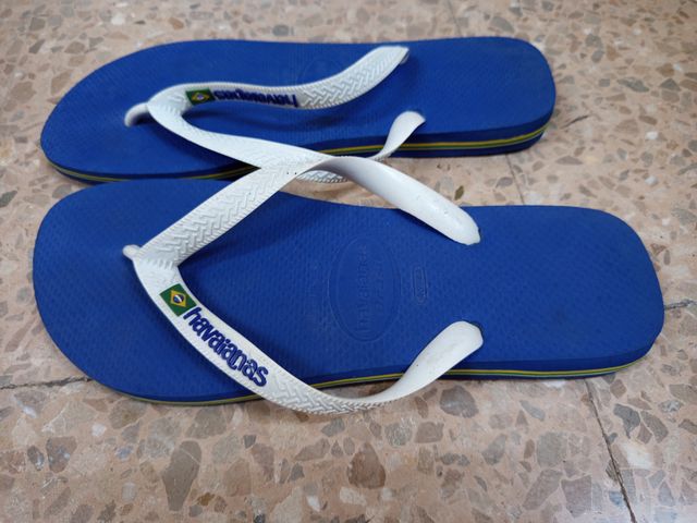 Chanclas Havaianas azules Talla 43-44