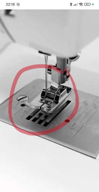 Máquina coser ALFA  NEXT10 - usada