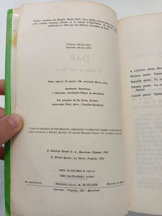 Libro DAR, diario de Ana María