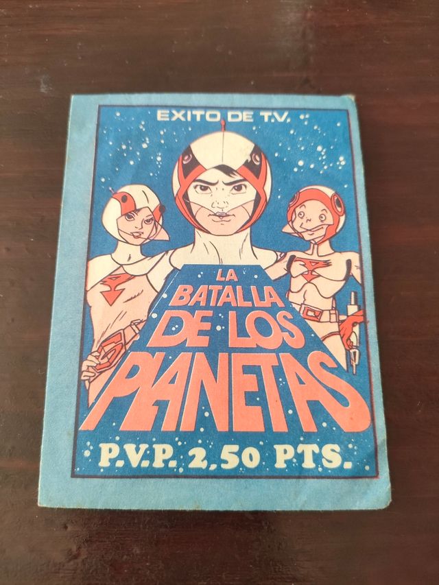 Sobre Cromos vacío La Batalla de los Planetas.Raro