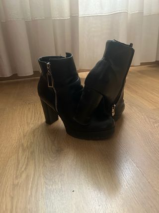 Botines negros mujer talla 40
