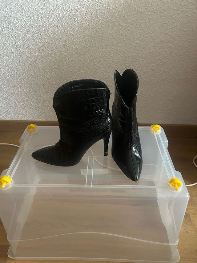 Botines negros mujer talla 40