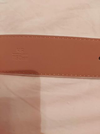 Cinta Louis Vuitton Beige/Bianco
