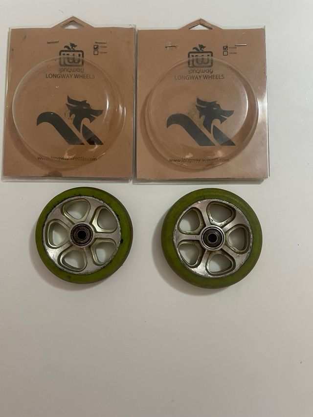 Ruedas Scooter 125mm - 2 uds