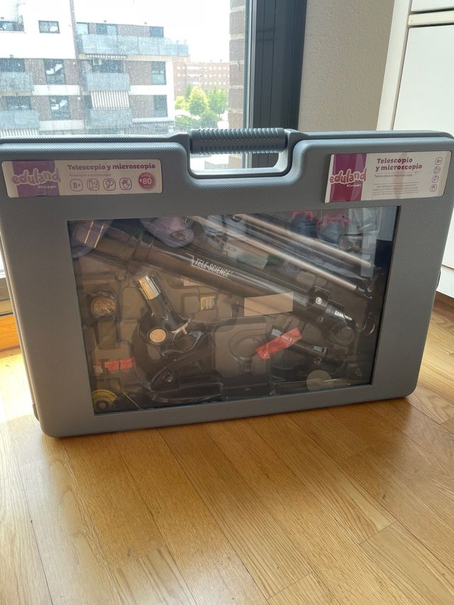 Telescopio y microscopio Educuland
