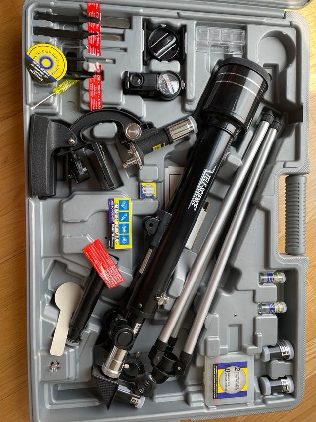 Telescopio y microscopio Educuland