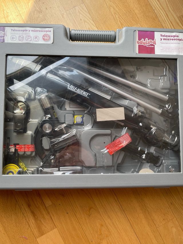 Telescopio y microscopio Educuland