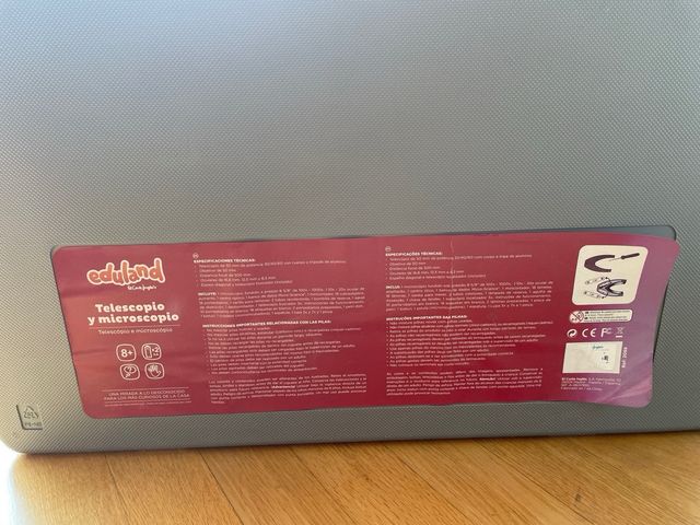 Telescopio y microscopio Educuland