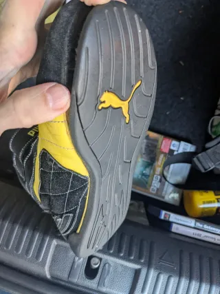 Puma Speedcat negras y amarillas