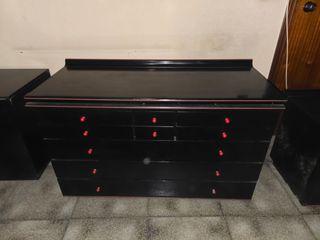 Armario habitación negro