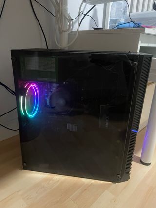 Monitor LG + Teclado + Raton + ordenador de mesa