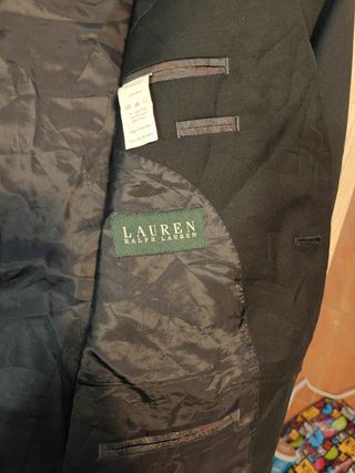 Americana Ralph Lauren negra - Talla L