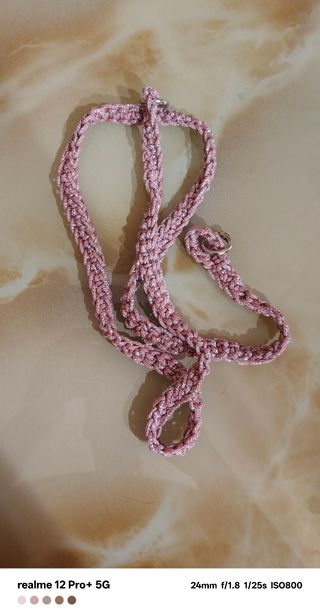 Borsetta uncinetto rosa