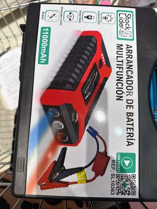 Arrancador coche 11000mAh multifunción