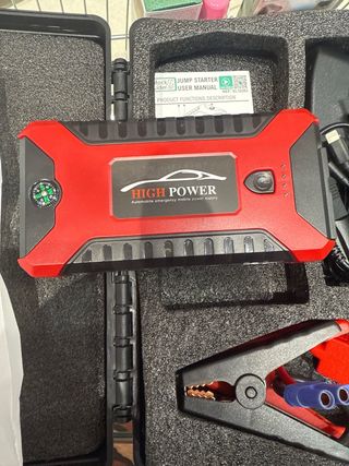 Arrancador coche 11000mAh multifunción