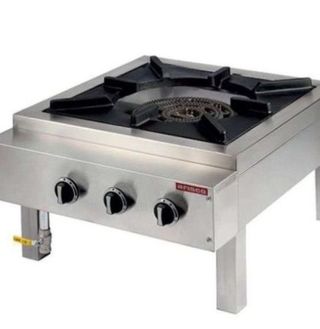 PADELLA A GAS INDUSTRIALE DA 23KW DI 740X820X500H MM