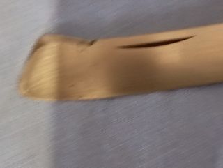 Navaja antigua madera