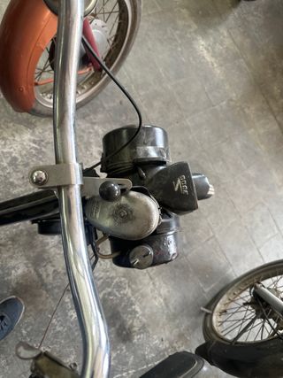 Velosolex antiguo funcionando