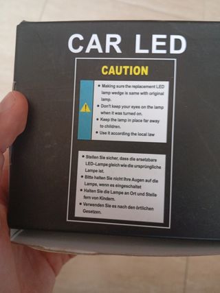 Bombillas LED 9005 para coche