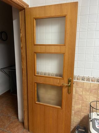 5 Puertas pino interior - 5 unidades