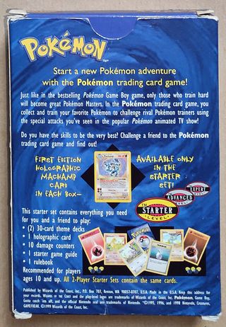 Pokémon TCG Starter Set - 1999