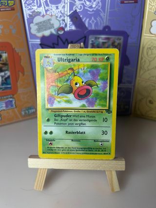 Carta Pokémon weepinbell Jungle set Alemán