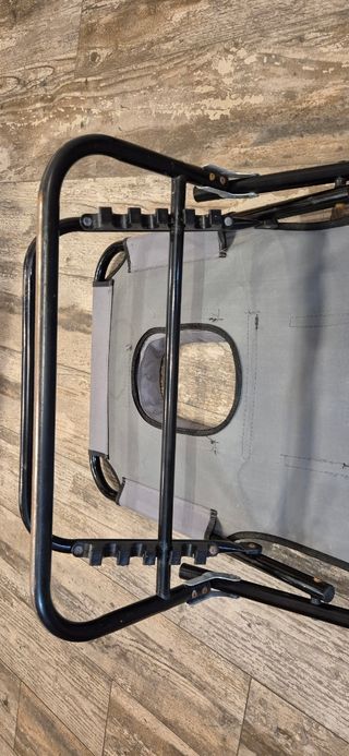 Tumbona Gris Plegable - Playa/Piscina