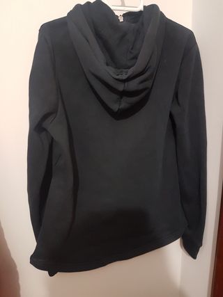 Sudadera PUMA negra mujer c/cremallera